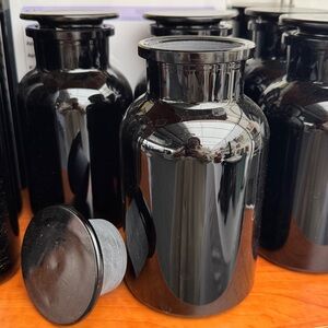 Purple Glass Apothecary Jar 1 liter